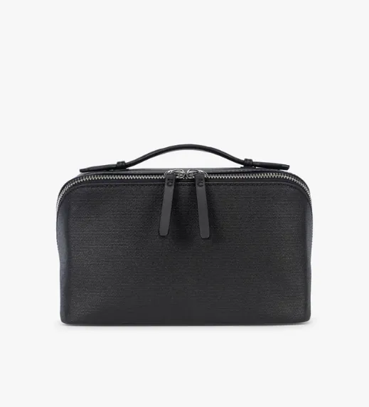 Colette Lay Flat Canvas Toiletry Bag